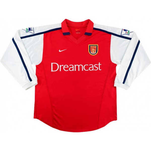 Camiseta Arsenal Primera equipación ML Retro 2000 Rojo